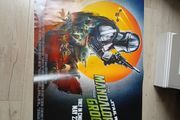 Mandalorian and grogu cinema quad poster USED!