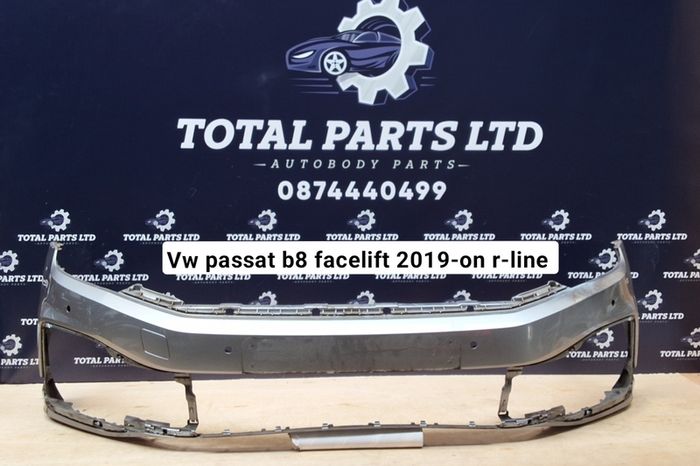 Vw passat b8 facelift 2019-23 r -line front bumper