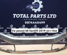 Vw passat b8 facelift 2019-23 r -line front bumper