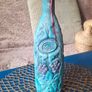 Hand Painted 3D Grape Bottle Decor Image 6