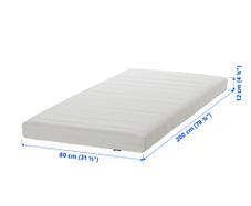 2 Afjall medium firm 80 x 200 cm
