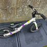 Frog Tapdole Balance Bike 12" wheels White with spots Image 7