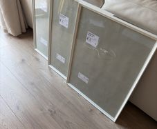 IKEA 50x70 White Wooden Frame x3