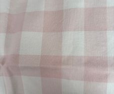 Laura Ashley pink and white check Curtains