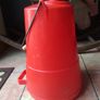Vintage Fethaware Red Water Carrier, VW Camper, Camping Image 3