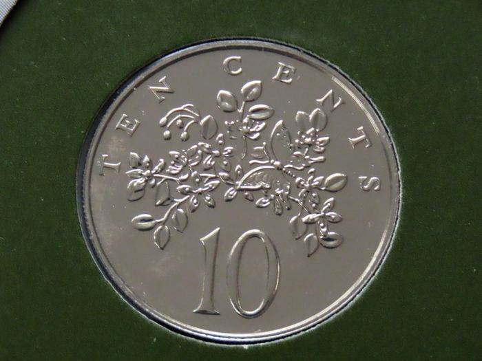 Jamaica 1979 Coin Stamp cover BUNC