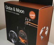 Sphere Ice Trays - Earth and Moon