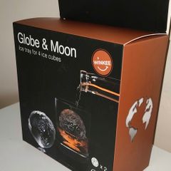 Sphere Ice Trays - Earth and Moon