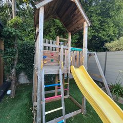 Jungle Gym Climbing Frame, Slide & Swing
