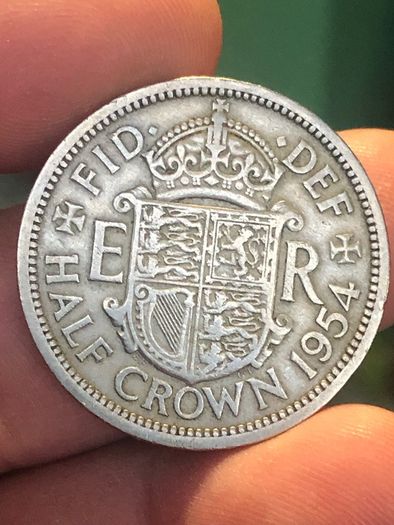 1954 Half Crown UK George VI