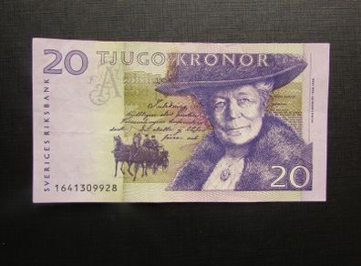 Sweden 1995.20 Kronor.Banknote.Bright crisp.