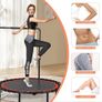 ound Trampoline 40"/48" Foldable Easy-To-Install Trampoline for Adults,With 4-Position Adjustable Handrails Trampoline,Suitable for Indoor Outdoor Body Exercises, Fitness Max Load 400lbs/450lbs Image 6