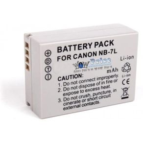 NB-7L Replacement Battery for Canon PowerShot G10 / G11 / G12 / SX30 IS