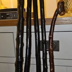 Blackthorn walking sticks