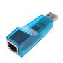 New USB To LAN Ethernet RJ45 10/100 Mbps Network Internet Adapter + CD Image 2