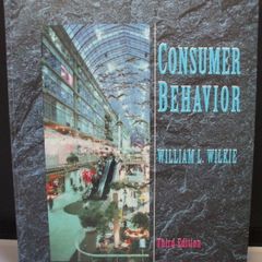 SALE!  Consumer Behavior - Third Edition By William L. Wilkie