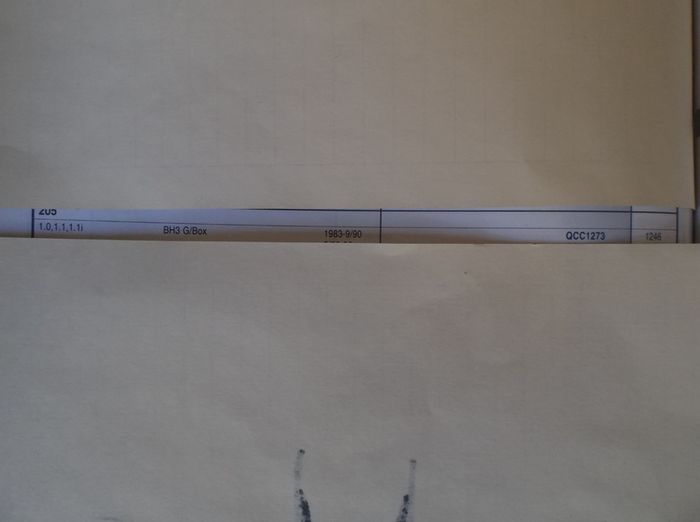 Peugeot 205 / 309 Clutch Cable.