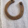 Horseshoe Decoration Door Knocker Good luck Charm Wall Hanging Mount Brass Image 4