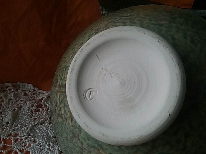 German Pottery Vase & Others