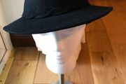 Vintage Women's Trilby Black Hat