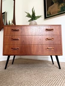 Vintage Retro Mid Century Teak G Plan Fresco Chest of Drawers