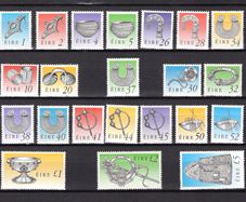 1990-95 Ireland 4th Definitive Series (Seventh per Hibernian) Treasures of Ireland Mint Never Hinged (MNH)