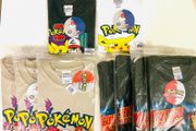 From 1999 Official License Pokemon t-shirts 9 pieces