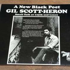 Gil Scott-Heron Small Talk at 125th and Lenox Vinyl LP