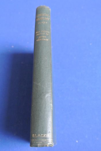 An Elementary Textbook Of Anatomy - By Henry Edward Clark (1936)