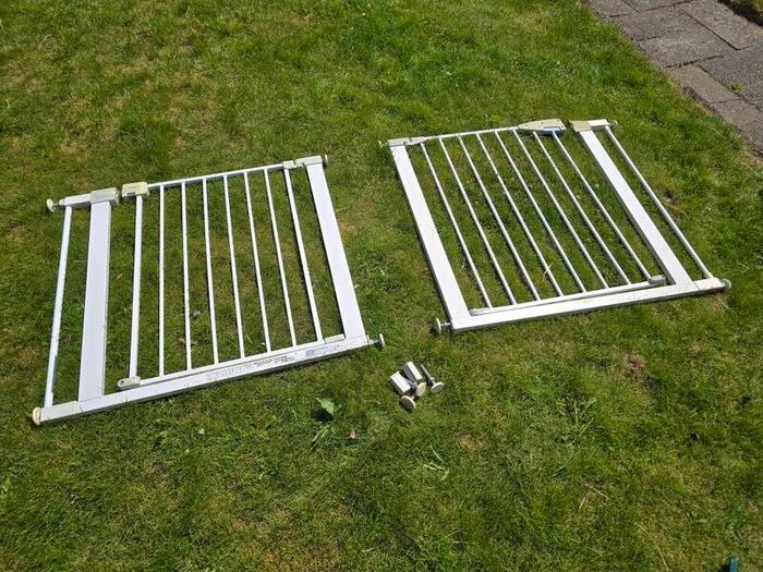 2 x Child Safety Gates with Extensions
