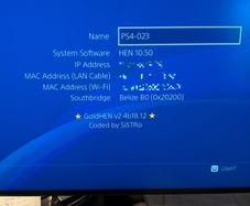 PS4 jailbroken