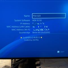 PS4 jailbroken