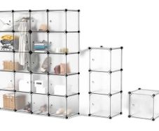 DIY Modular Cube Storage. Adaptable, Wardrobe, Shelves, Bookcase
