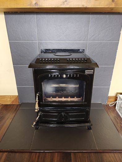 Blacksmith back boiler Stove
