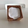 Wooden holder & washable / reusable facial pads Image 2