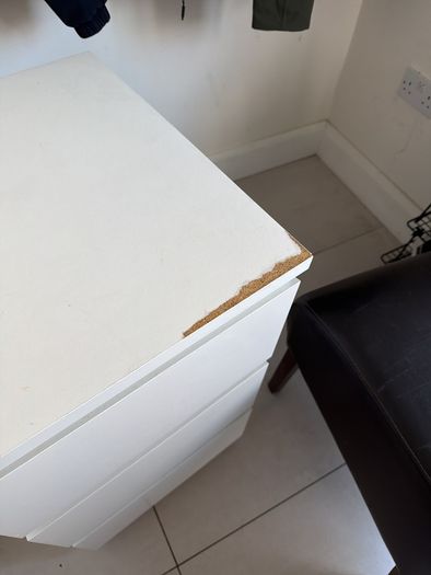 side table with drawers