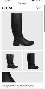 Rain boots Celine