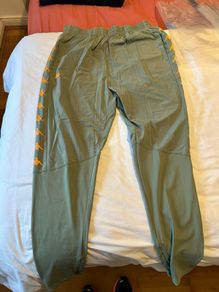 kappa Green tracksui pants
