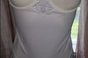 Brand new M&amp;S Light Cream padded body suit size UK12 cup36B EUR40 cup80B Postage included