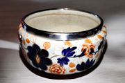 W. Wood antique bowl with stamped rim