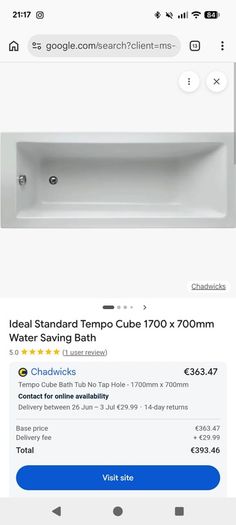 Bath and shower