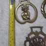 Vintage brass horse harness ornaments Image 2