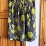 Per Una Ladies Lime Green & Grey A line semi pleat skirt size Uk 16 includes post Image 2