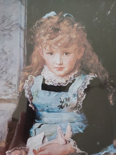 Framed picture "Puss in Boots" by John Everett Millias