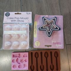 Silicone molds and cutters