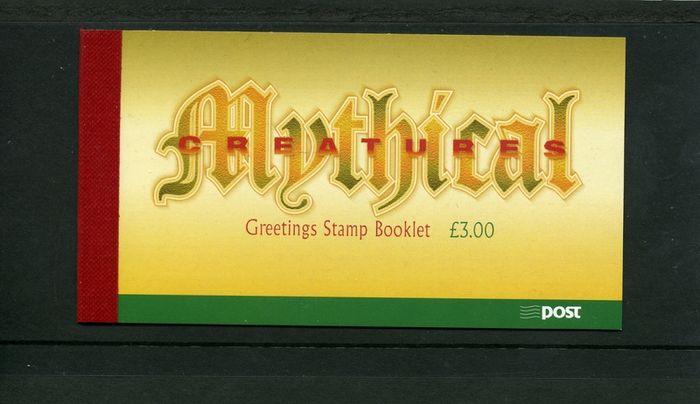 2000 Ireland Greetings Stamp Booklet with Dublin First Day of Issue Pictorial Cancel