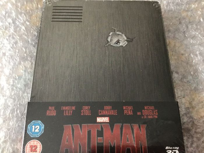 Ant Man 3D Blu Ray Steelbook Sealed