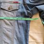 Only denim jeans jacket cotton size 10/12 in good condition see last three photos for exact measurements FREE STANDARD POSTAGE INCLUDED Image 5