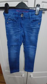 Blue Girl Jeans New For 4 Year Olds