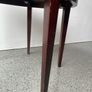 Unique Unusual Solid Wooden round coffee table with crackle glaze top Image 7